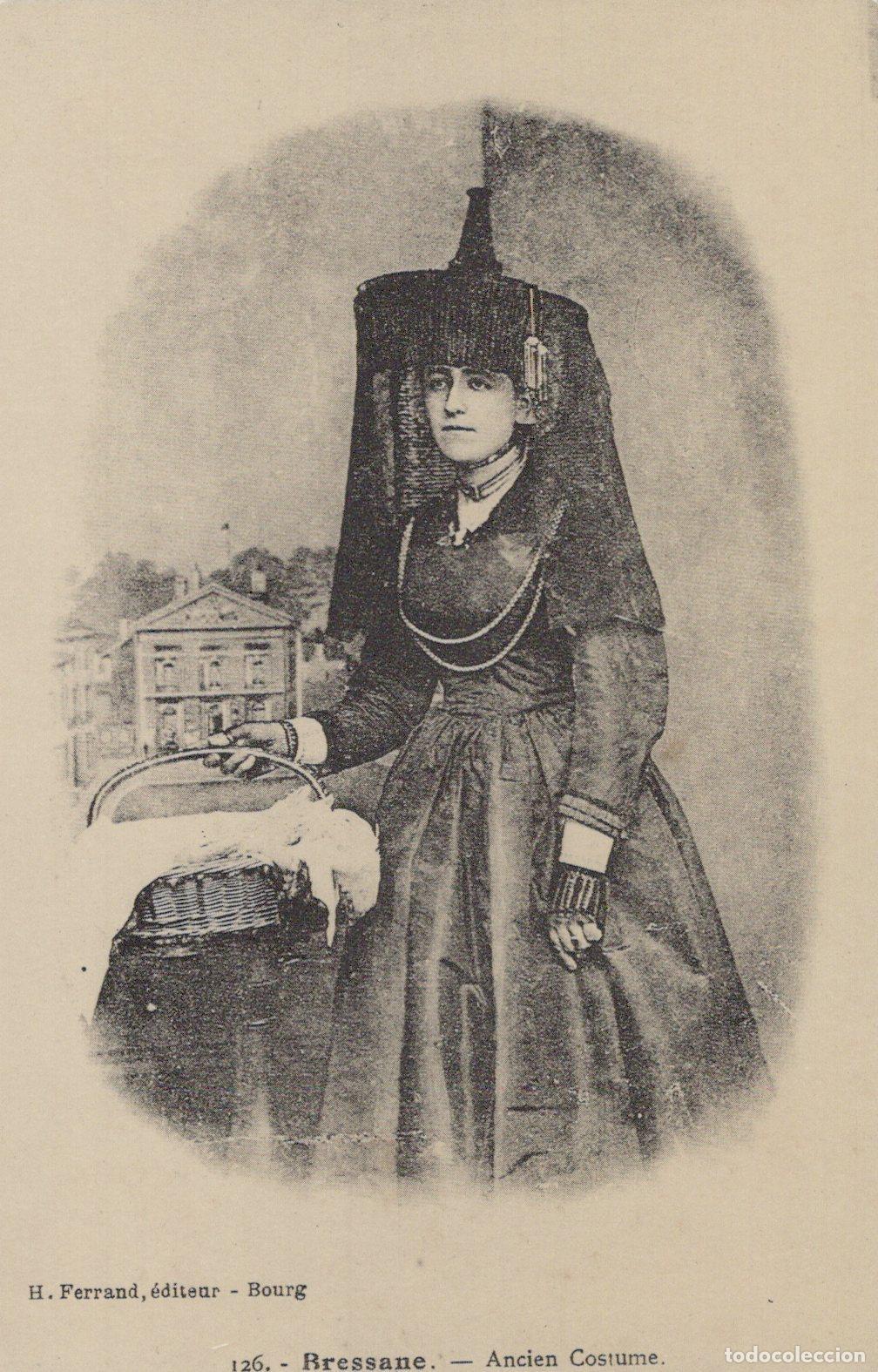 Cartoline: France Bourg En Bresse Bressane Woman In Unposted Reproduction *YBB986