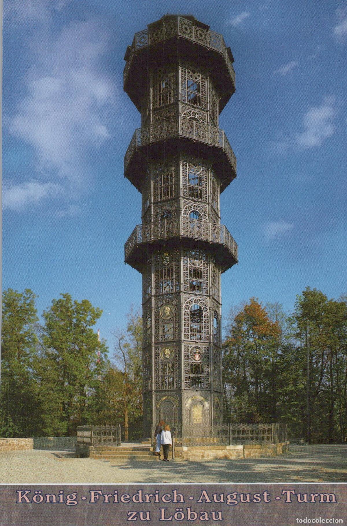 Postkarten: Germany King Friedrich August Tower L&ouml;bau Observation Tower Unposted *YBB888