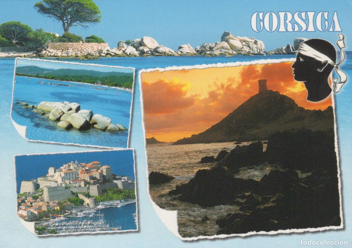 Postcards: France Calvi Corsica Coastal Views Palombaggia Sanguinaires Islands *YBB913