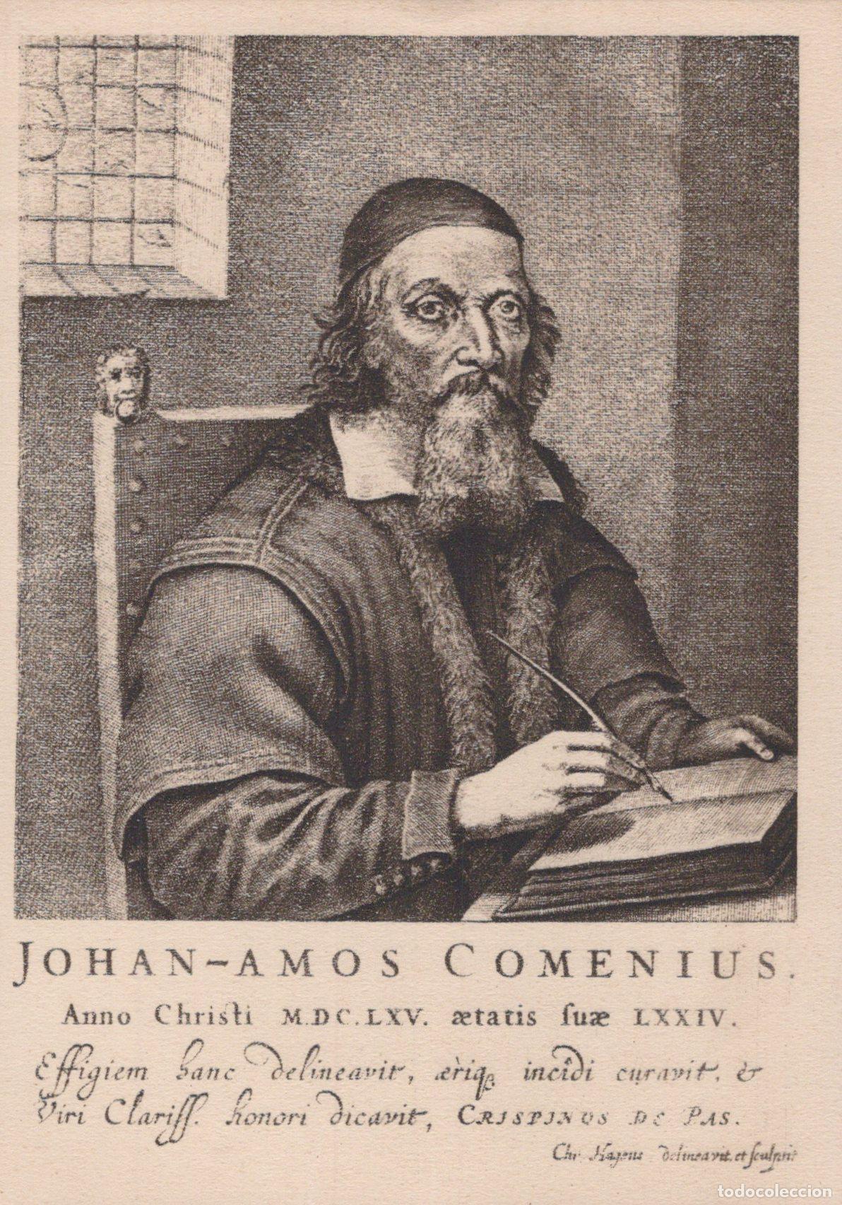 Postkarten: Czech Republic Uhersky Brod Portrait Of Jan Amos Comenius Czech *YBB899