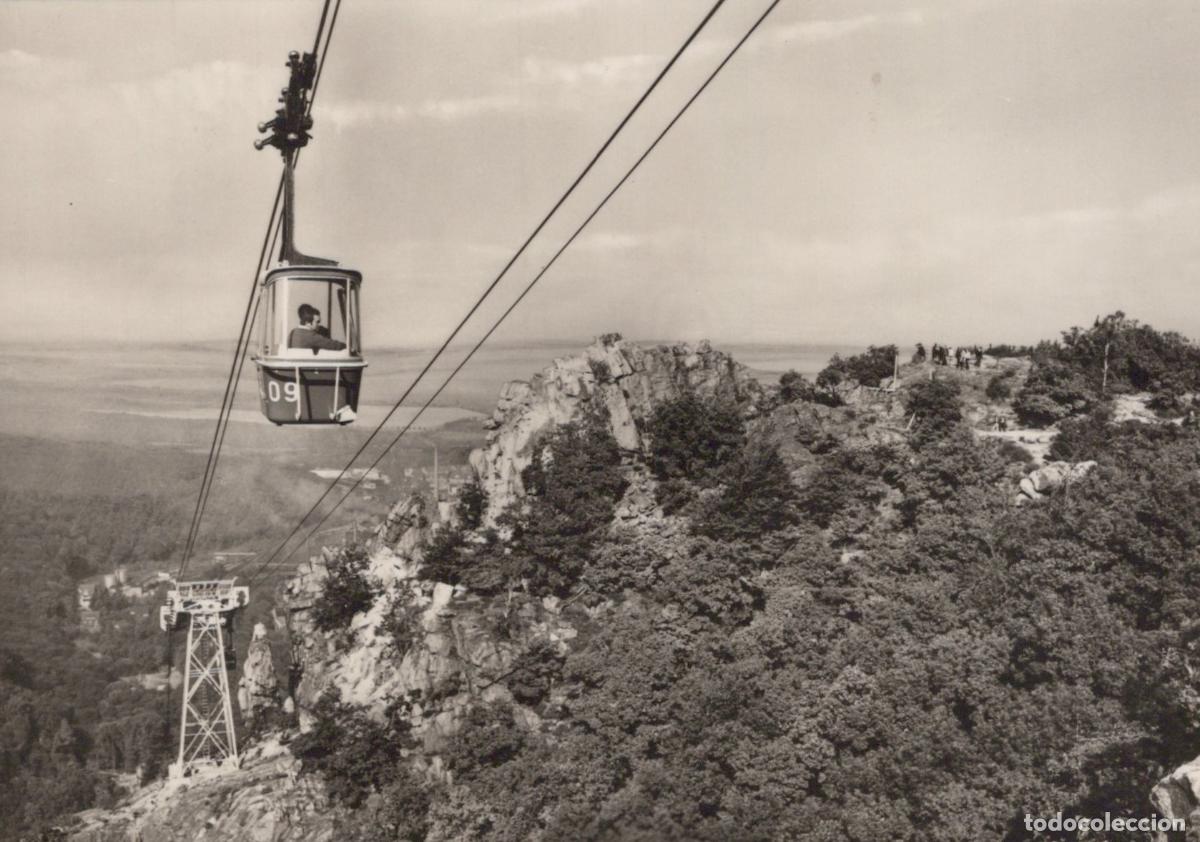 Postkarten: Germany Thale Harz Cable Car Gondola Mountain Real Photo Unposted *YBB909