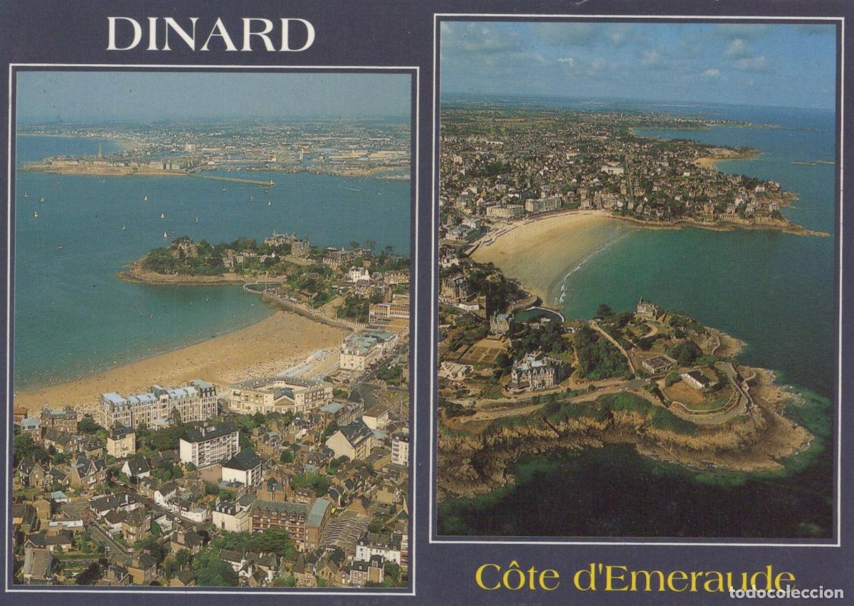 Postales: France Dinard And Coast D Emeraude Aerial Views Brittany *YBB929