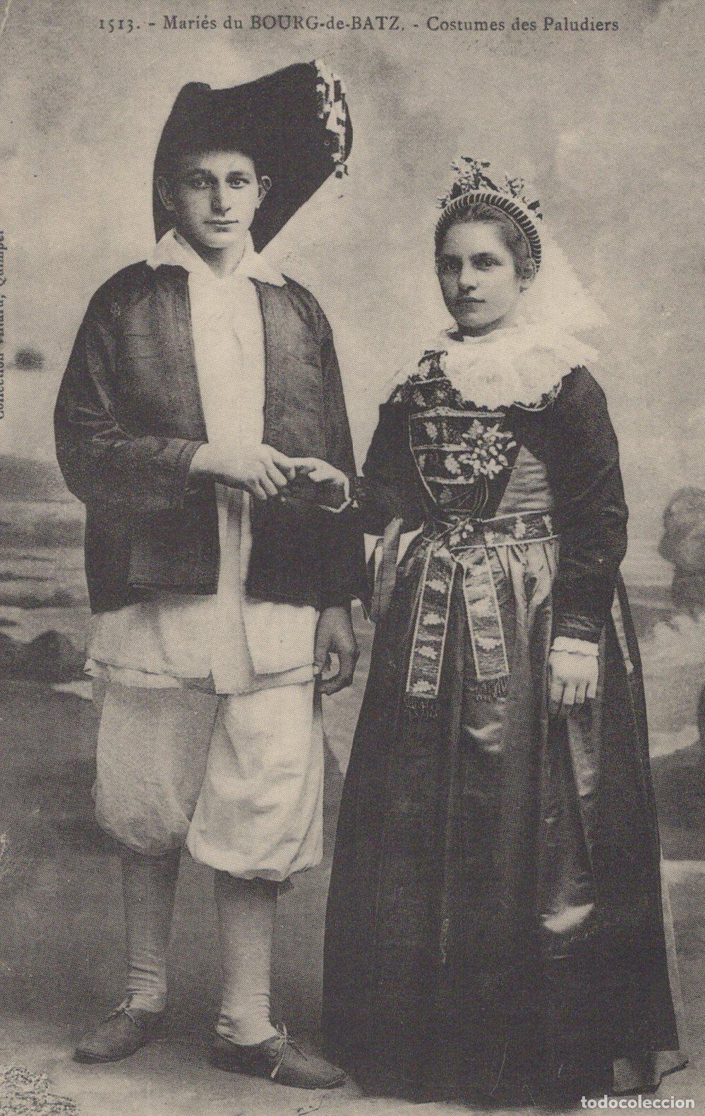 Postales: France Bretagne Bourg De Batz Traditional Wedding Unposted Reproduction *YBB968