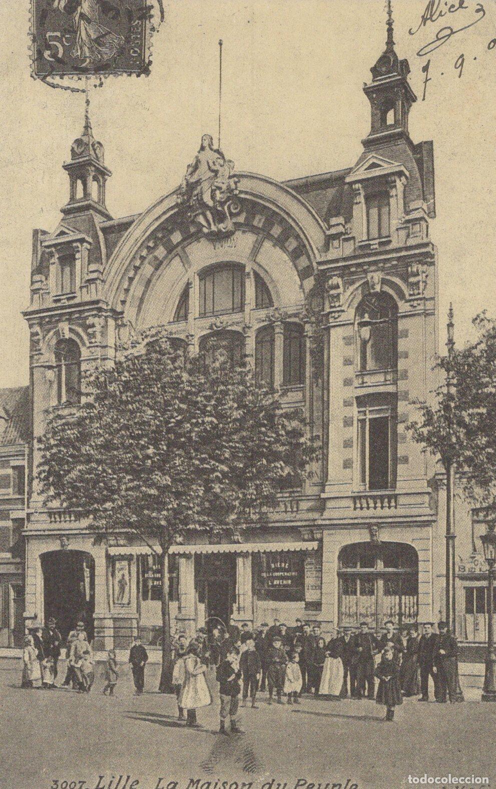 Postales: France Lille The House Of The People Historic Architecture With *YBB964