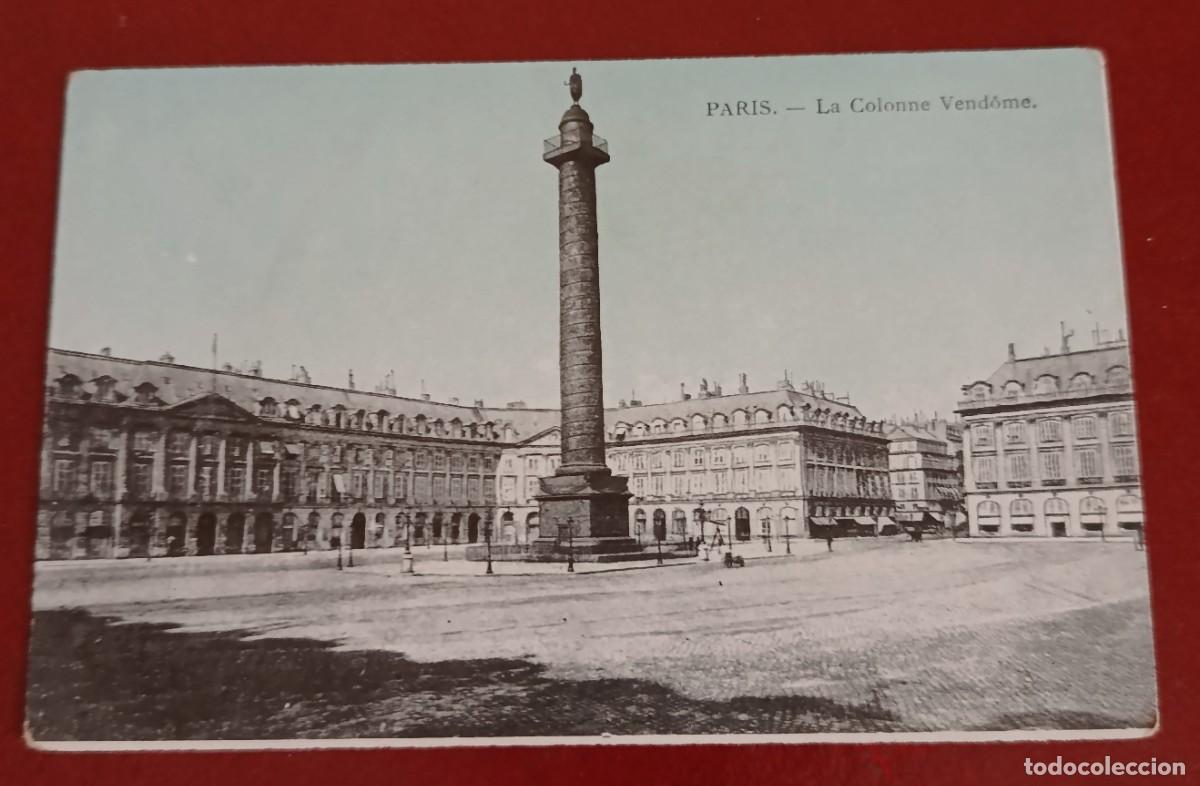 Postales: COLUMNA VENDOME - PLAZA VENDOME - PAR&Iacute;S - FRANCIA