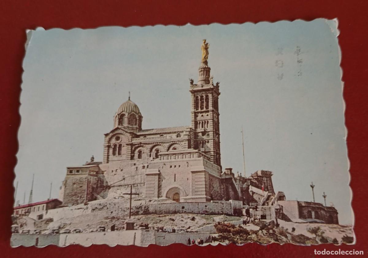 Postales: BAS&Iacute;LICA DE NOTRE DAME - LA GARDE - MARSELLA - FRANCIA 1950