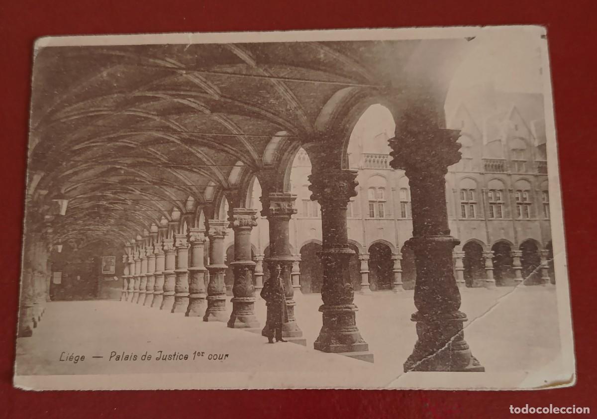 Postales: PRIMERA PLANTA PALACIO DE JUSTICIA DE LIEJA - B&Eacute;LGICA