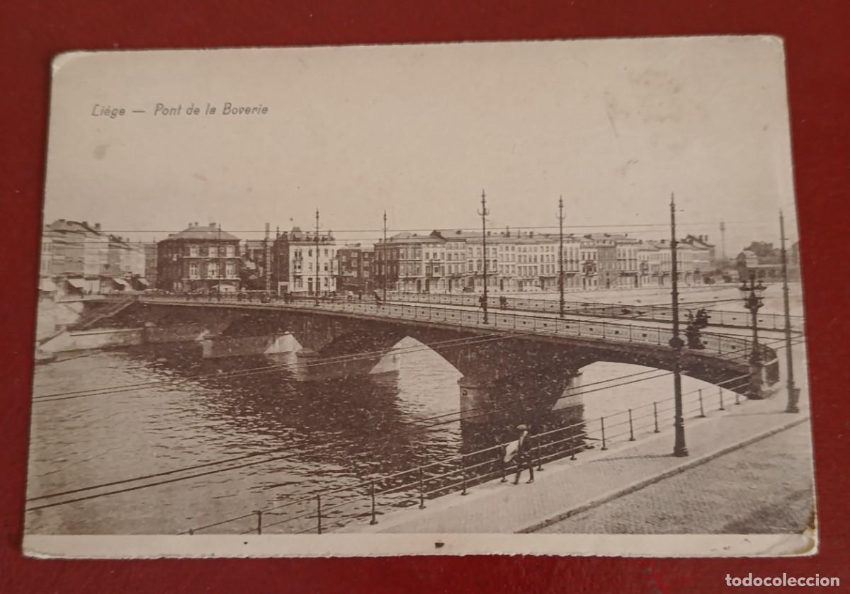 Postales: PONT DE LA BOVERIE - PONT KENNEDY - RIO MOSA - LIEJA - B&Eacute;LGICA