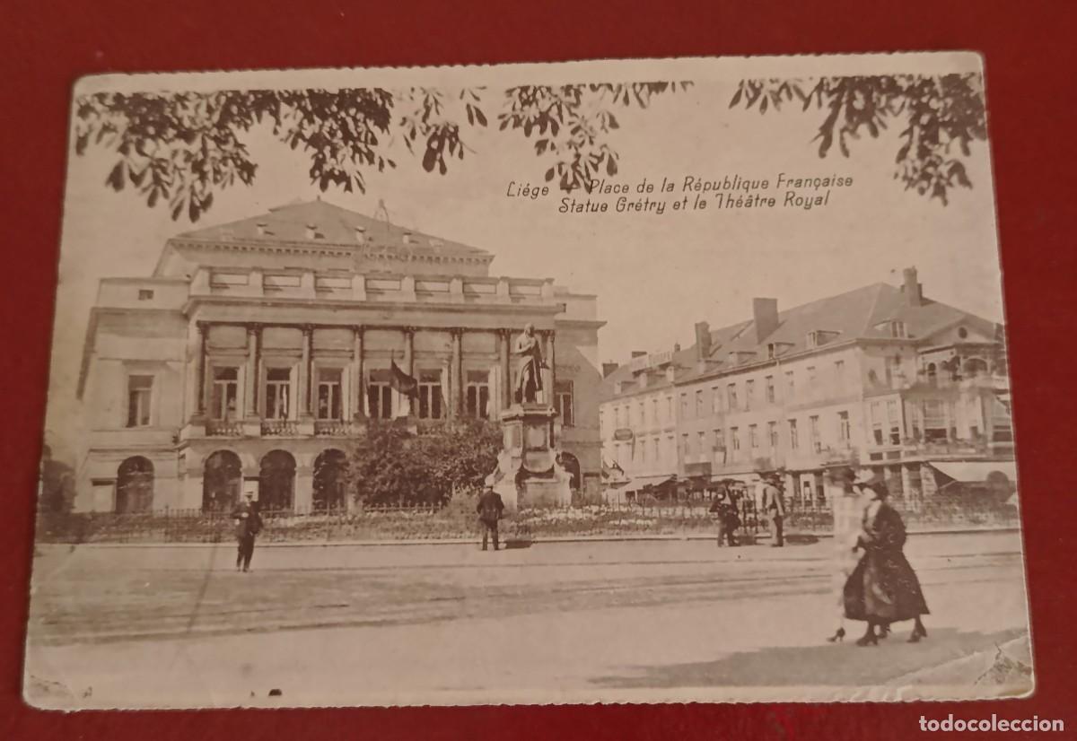 Postales: PLAZA DE LA REP&Uacute;BLICA FRANCESA - LIEJA - BELGICA