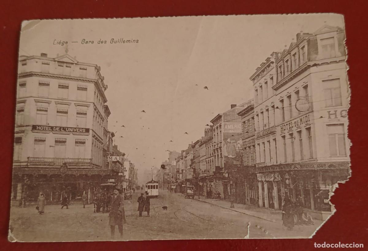 Postales: RUE DES GUILLEMINS - LIEJA - BELGICA