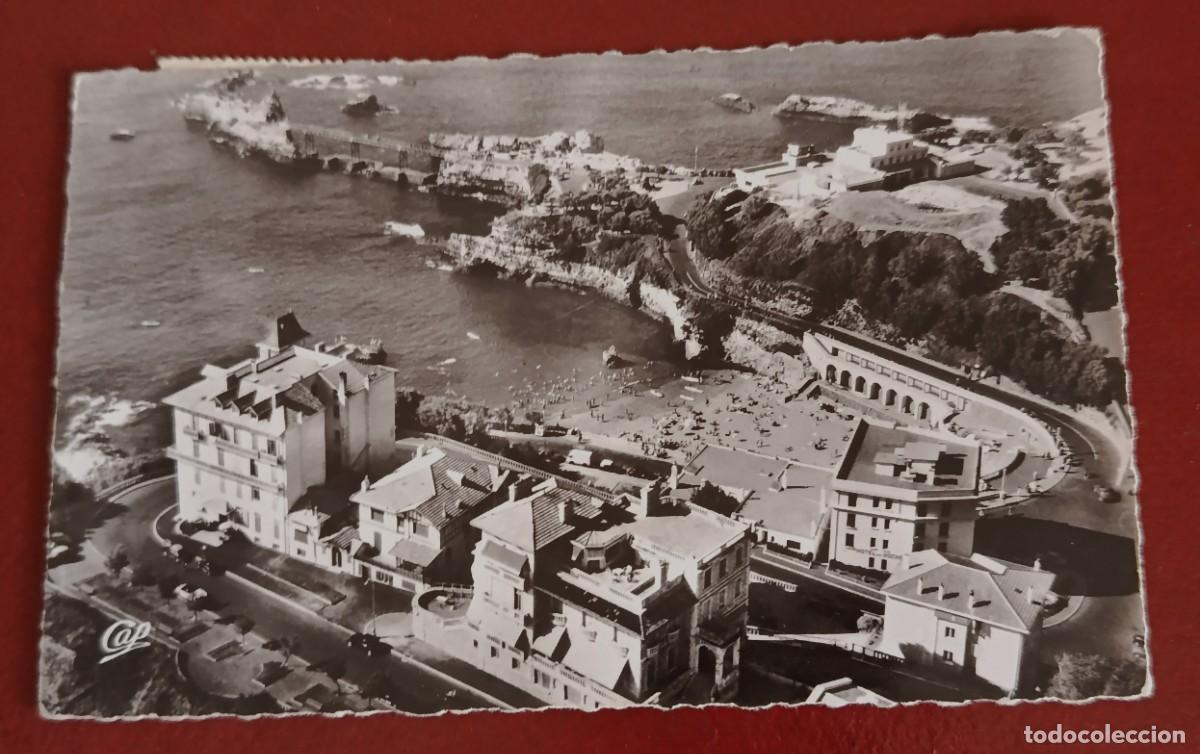Postales: PORT VIEUX - ROCHER DE LA VIERGE - BIARRITZ - FRANCIA