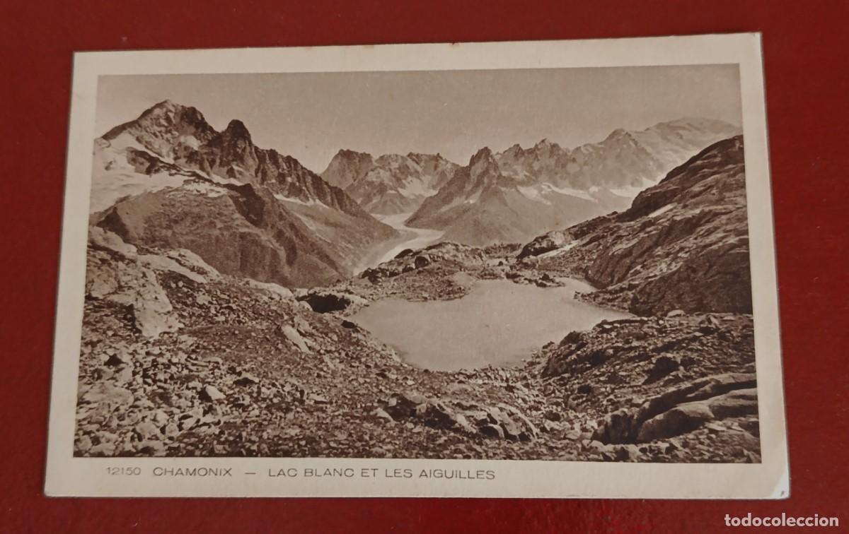 Postales: LAC BLANC Y LOS AIGUILLES - CHAMONIX - FRANCIA