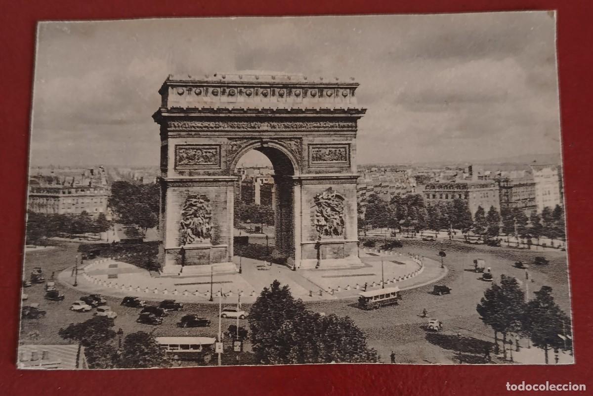 Postales: ARCO DEL TRIUNFO - PLAZA DE LA ESTRELLA - PAR&Iacute;S - FRANCIA
