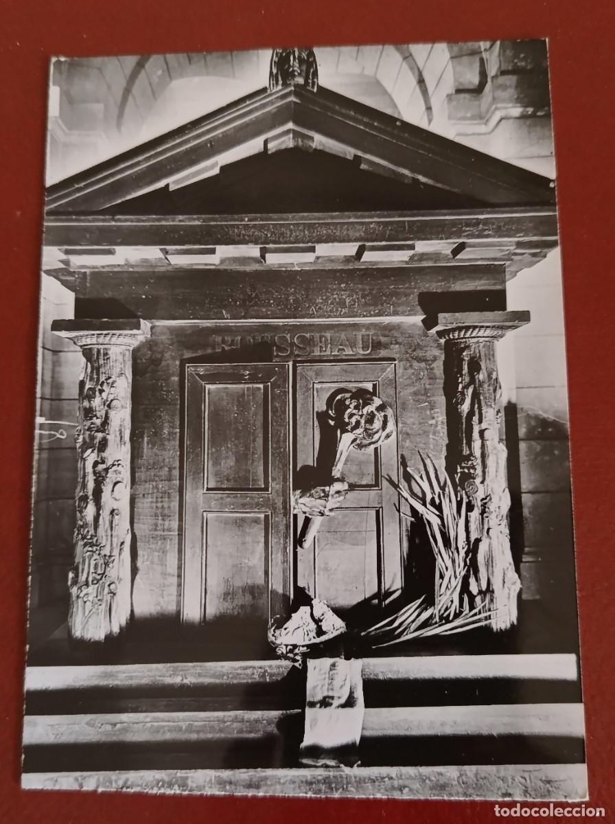 Postales: TUMBA O CENOTAFIO - JEAN JACQUES ROUSSEAU - PANTE&Oacute;N PAR&Iacute;S - FRANCIA