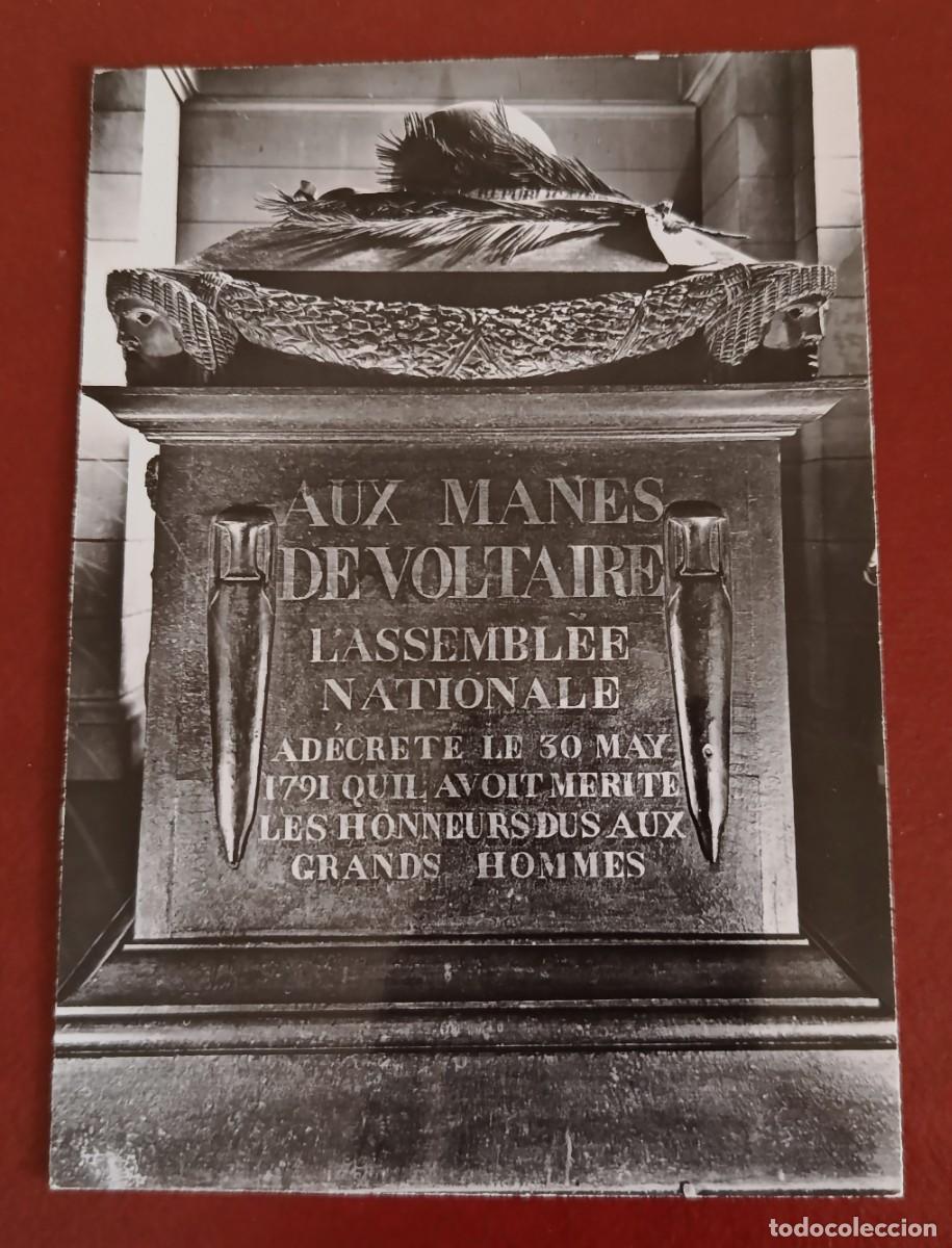 Postales: TUMBA DE VOLTAIRE - CRIPTA PANTEON DE PARIS - FRANCIA