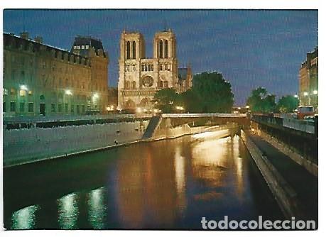 Postales: NOTRE-DAME AND THE RIVER SEINE.- PARIS / FRANCIA