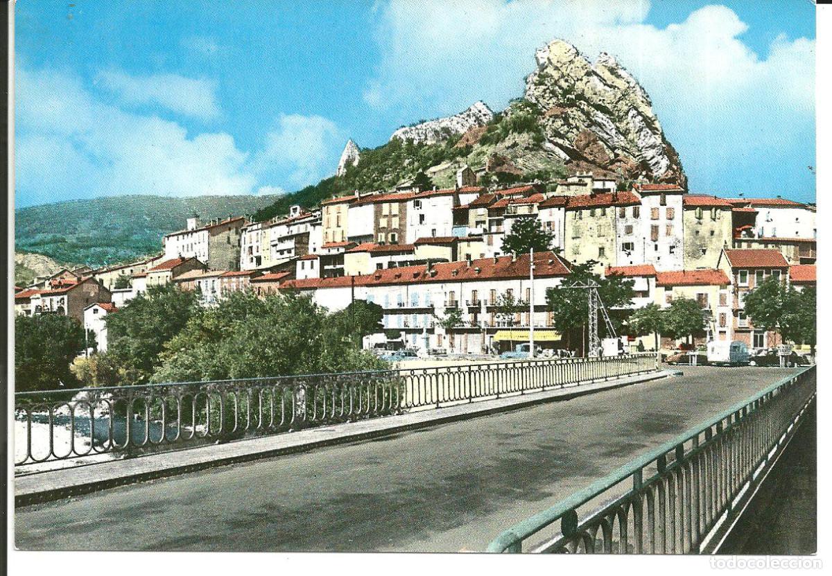 Postales: POSTAL SERRES (FRANCIA) - ENTR&Eacute;E DU BOURG PAR LE PONT TRAVESANT LE BU&Euml;CH - SIN USAR