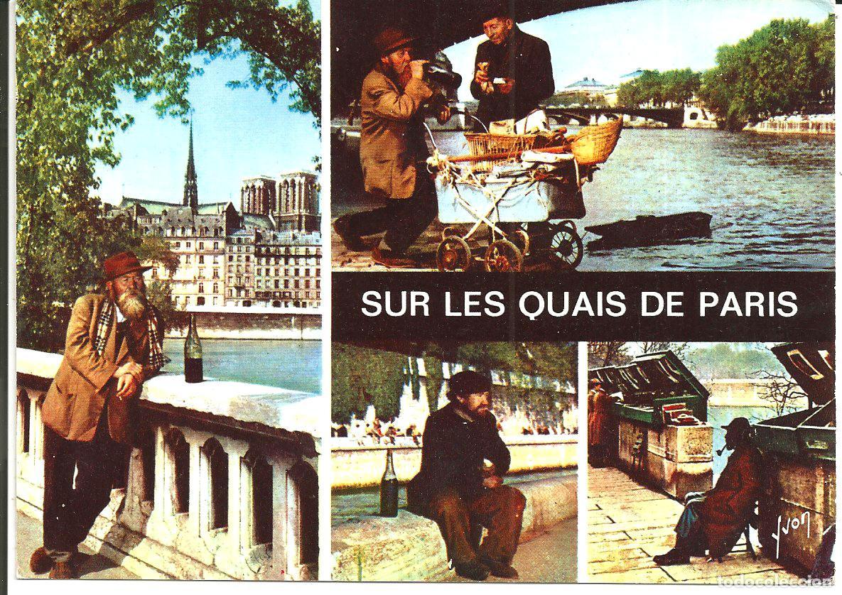 Postales: POSTAL SUR LES QUAIS DE PARIS (FRANCIA) - VARIAS VISTAS