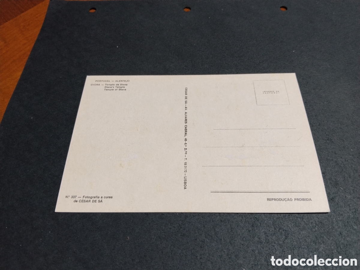 Postales: Postal Evora, Portugal - Foto 2