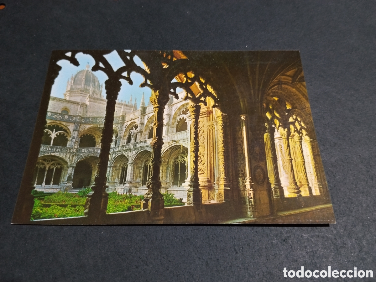 Postales: Postal Lisboa monasterio dos jer&oacute;nimos