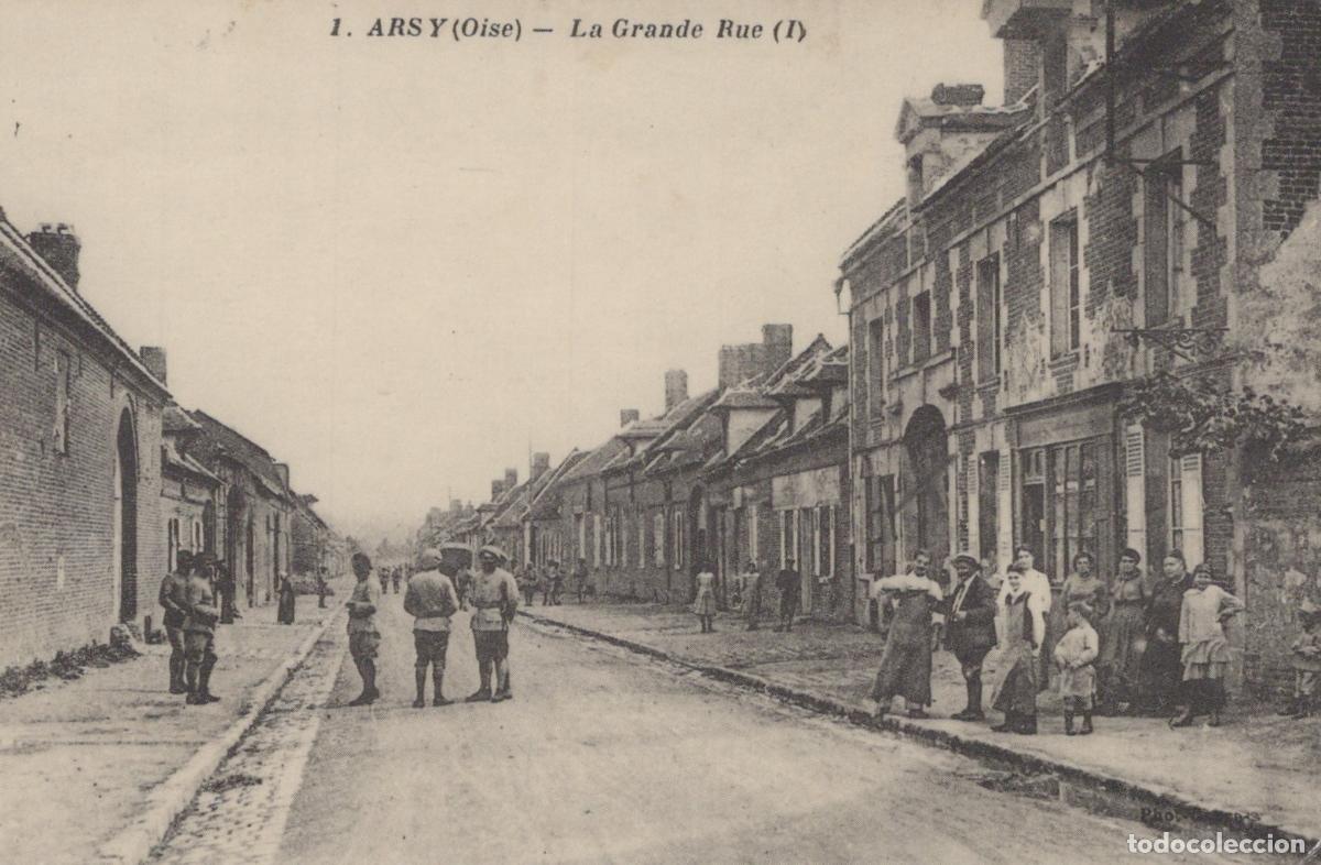 Postales: France Arsy Oise La Grande Rue I Village Street Unposted Reproduction *YBC005