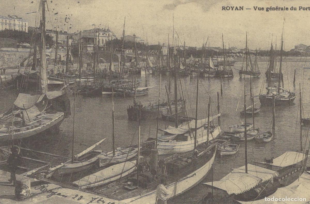 Postcards: France Royan General View Of The Port With Unposted Reproduction *YBC023