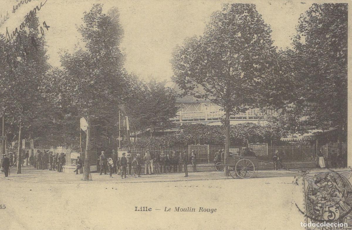 Postcards: France Lille The Mill Rouge Reproduction *YBC025