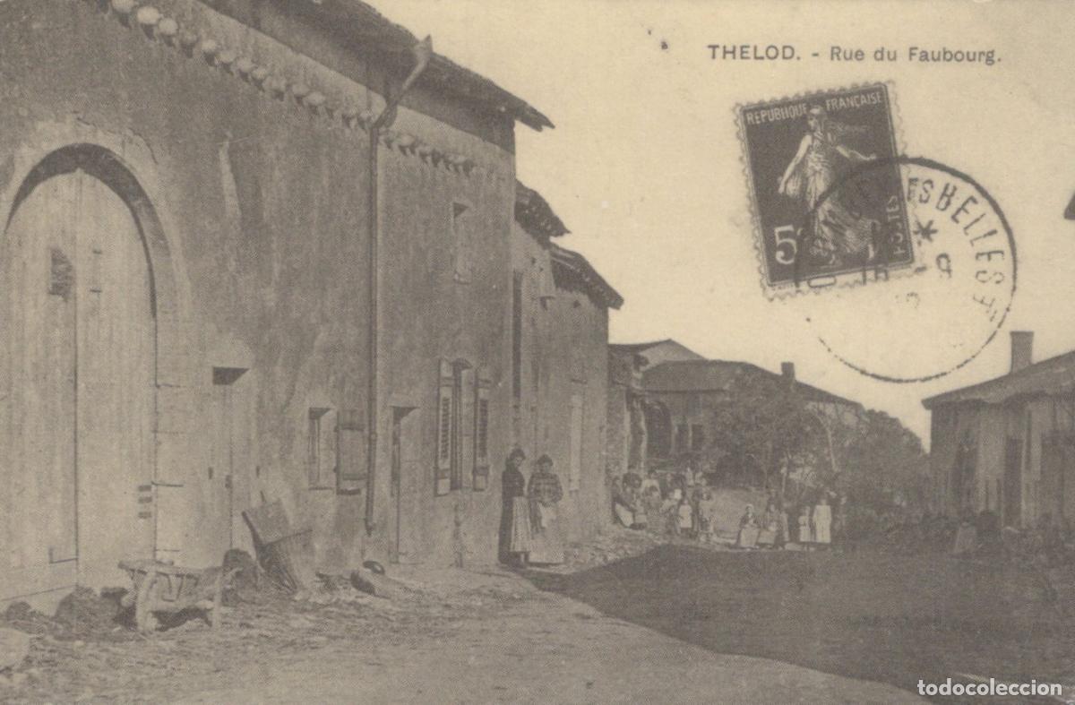 Postcards: France Thelod Rue Du Faubourg Reproduction *YBC051