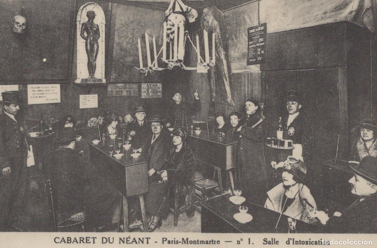 Postcards: France Arc De Triomphe Cabaret Du N&eacute;ant Paris Unposted Reproduction *YBC017