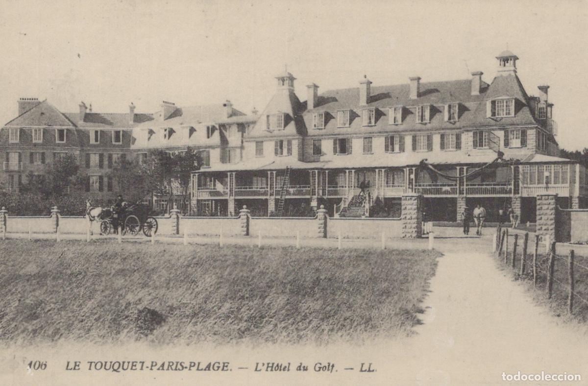 Postcards: France Picardie Le Touquet Paris Beach The Hotel Du Unposted *YBC053