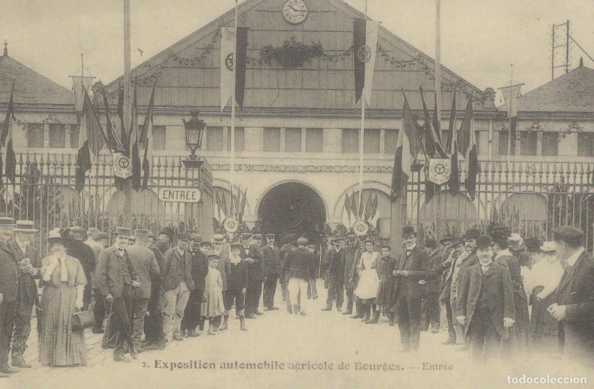 Postcards: France Bourges Automobile Exhibition Unposted Reproduction *YBC071