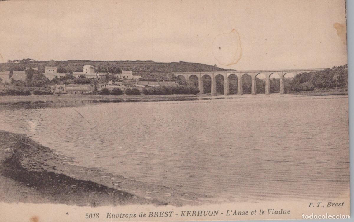 Postales: France Brittany Surroundings Of Brest Kerhuon The Cove And The Unposted *YBC191