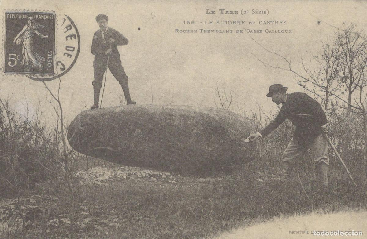 Postcards: France Castres The Sidobre Of Trembling Rock Of Unposted Reproduction *YBC101