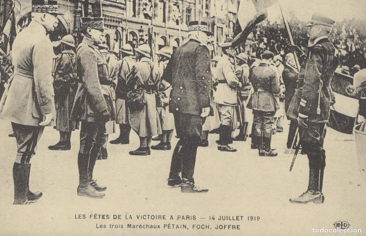 Postais: France Arc De Triomphe Victory Celebrations In Unposted Reproduction *YBC068