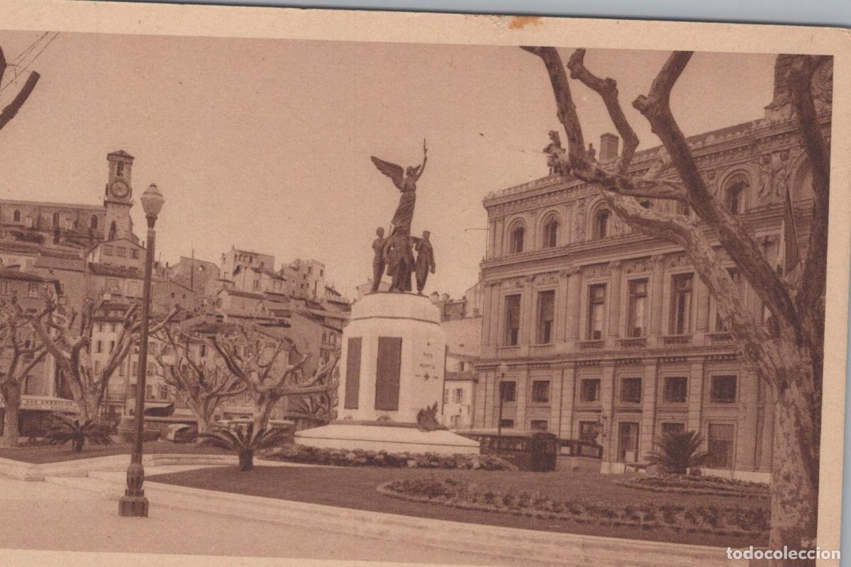 Postales: France Cannes War Memorial In 06 Alpes Maritimes Unposted *YBC280