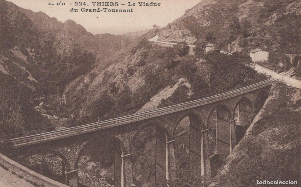 Postales: France Thiers The Viaduct Of The Grand Turning Unposted *YBC439