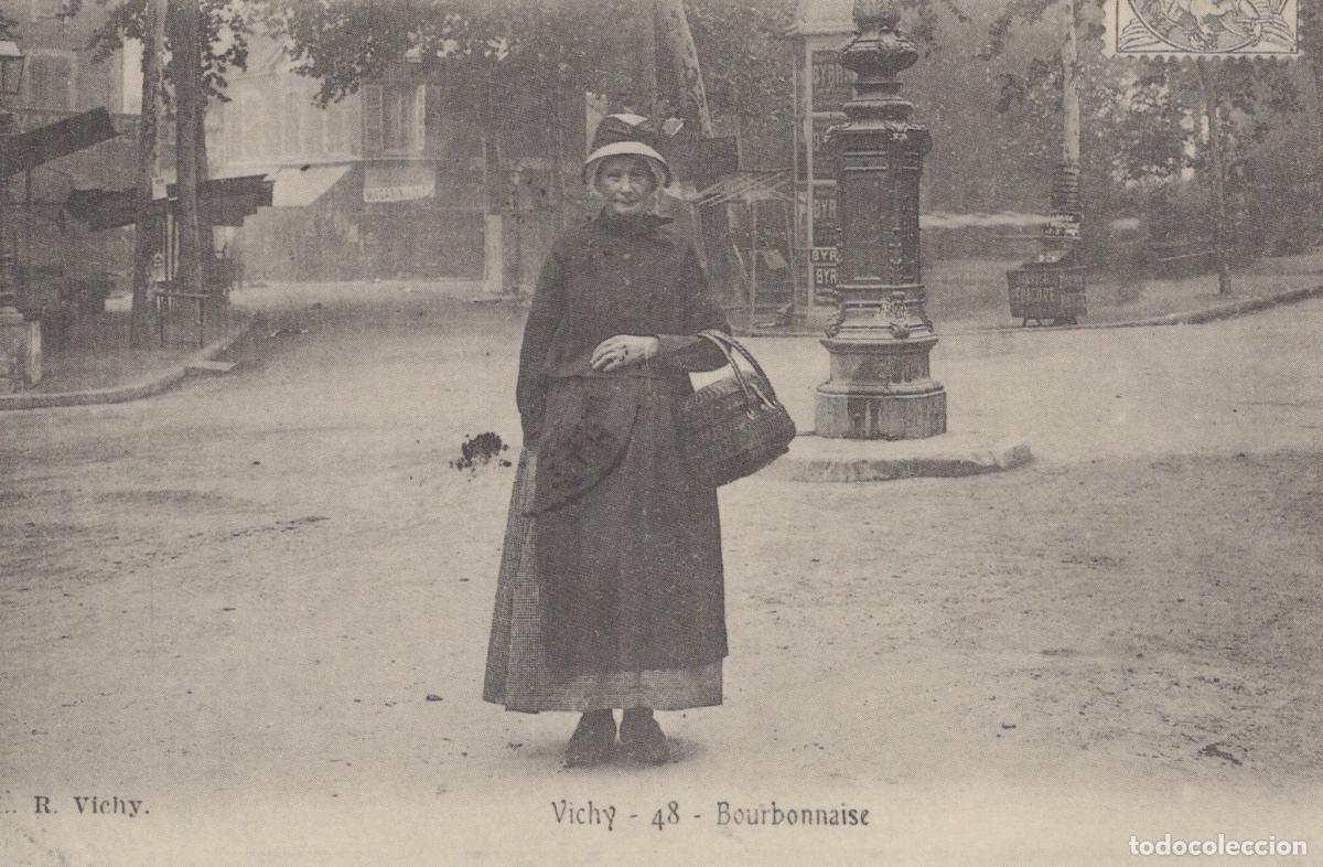 Cartes Postales: France Vichy Bourbonnaise Woman In Traditional Unposted Reproduction *YBC074
