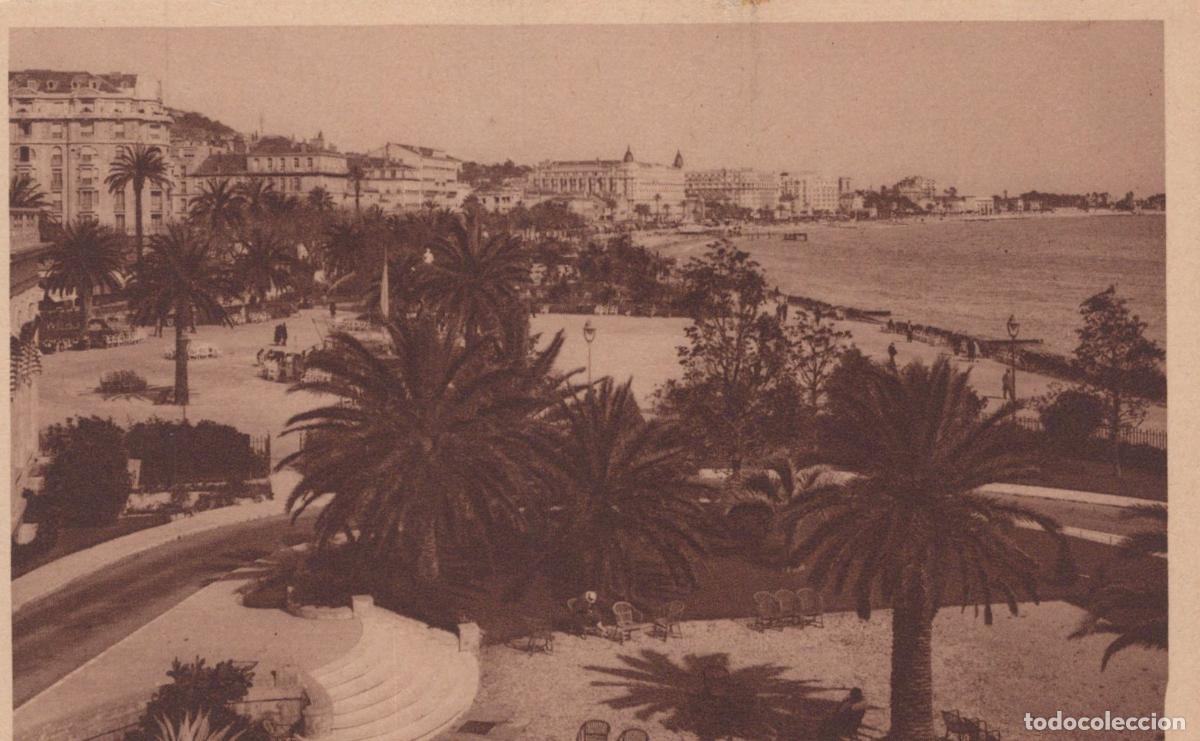 Cartes Postales: France Cannes The Gardens Promenade De La Croisette Unposted *YBC207