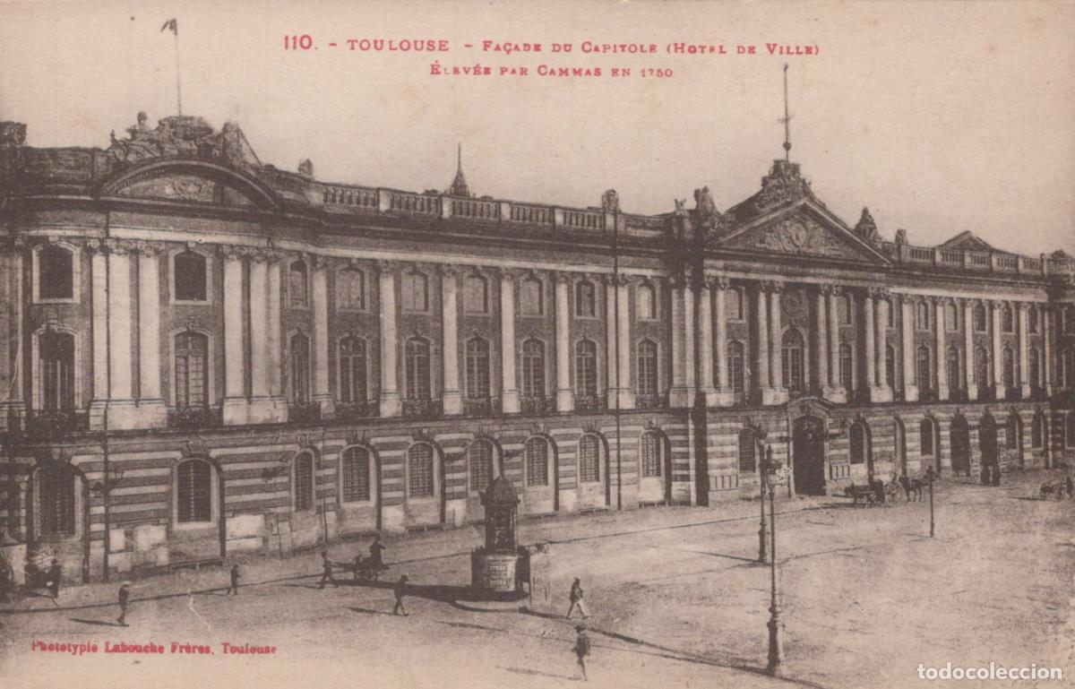 Cartes Postales: France Toulouse The Capitole Facade City Hall Unposted *YBC286