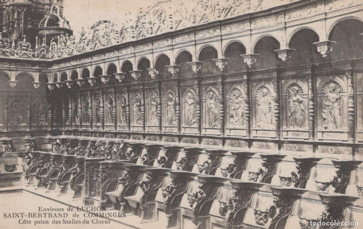 Cartes Postales: France Saint Bertrand De Comminges Cathedral Choir Stalls Unposted *YBC294