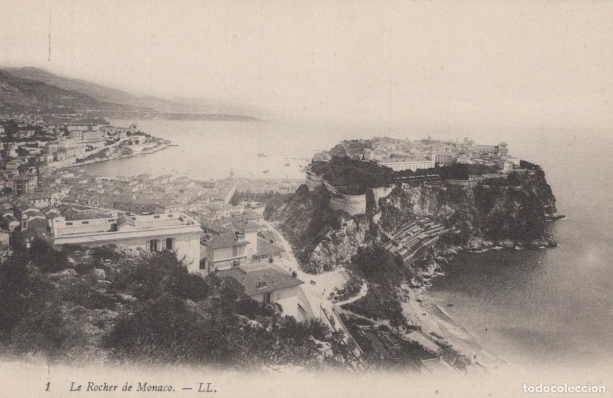 Cartes Postales: Monaco Monaco The Rock Of Panoramic View Of The Coastline Unposted *YBC215