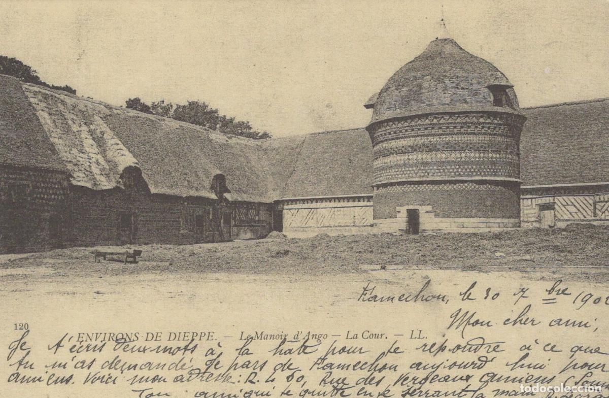 Cartes Postales: France Varengeville Sur Mer Manor D Ango Courtyard Reproduction *YBC084