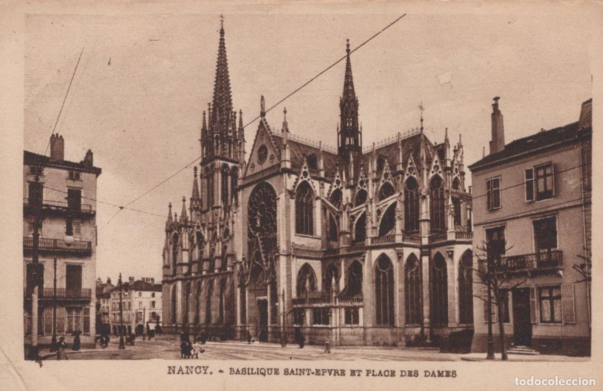 Cartoline: France Nancy Basilica Saint Epvre And Place Des Dames *YBC141