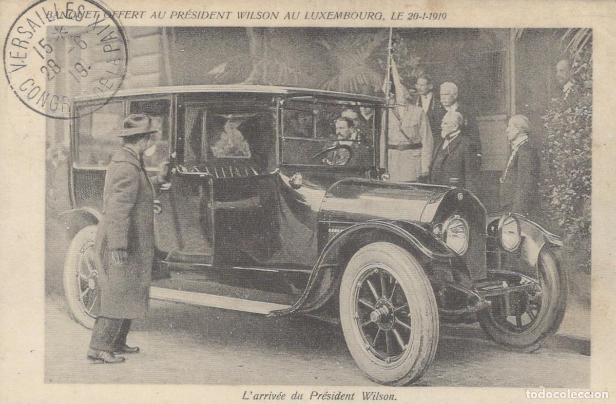 Cartoline: Luxembourg Luxembourg City City President Wilson S Arrival Reproduction *YBC088