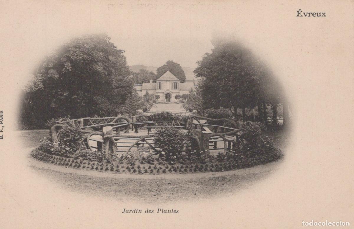 Postcards: France Evreux Garden Des Plantes Botanical Garden Unposted *YBC310