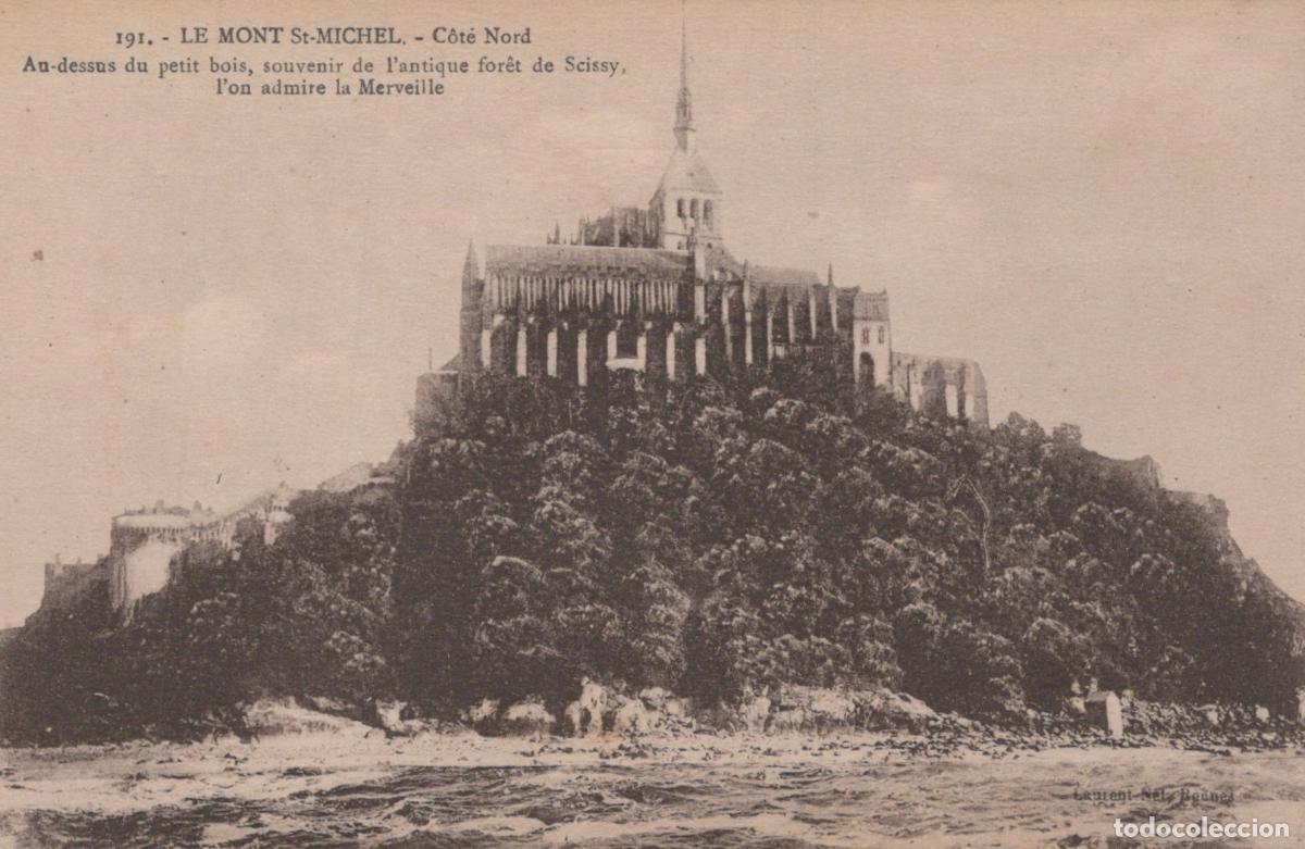 Cartoline: France Le Le Mont Saint Michel Side View 50 Sleeve Unposted *YBC149