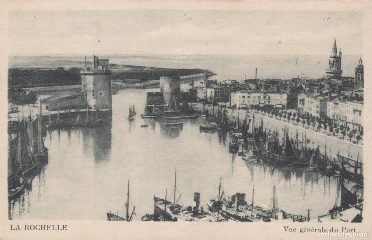 Postais: France La Rochelle General View Of The Port In Unposted *YBC463
