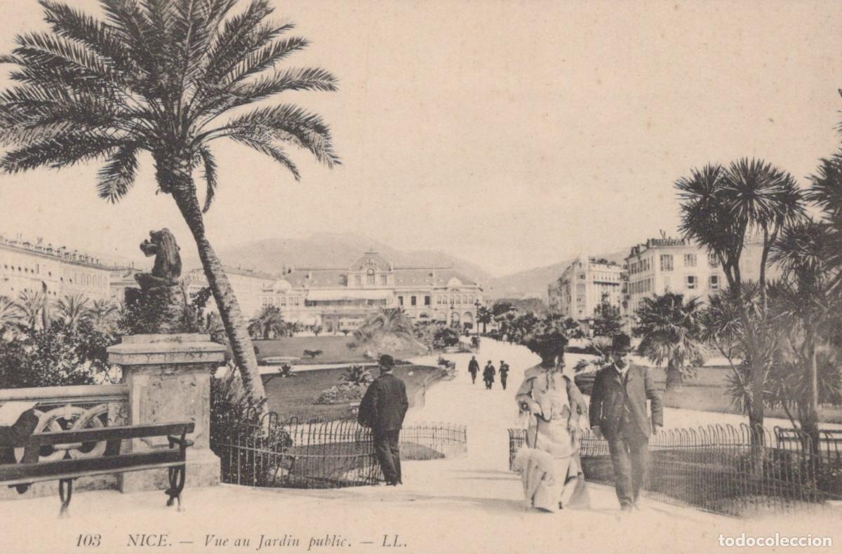 Cartoline: France Nice View Of The Public Garden Unposted *YBC538