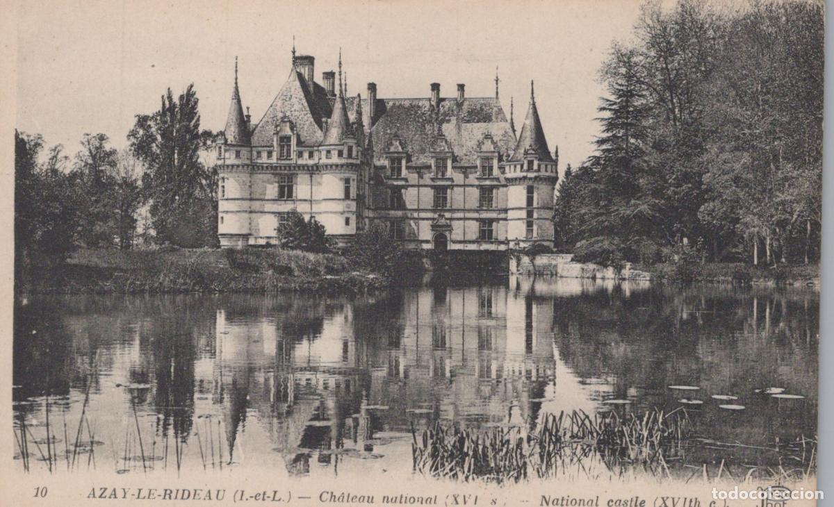 Postales: France Azay-le-Rideau Chateau D Loire Valley *YBC167