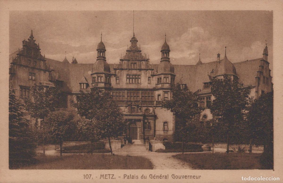 Postales: France Metz Palace Of The General Governor Governor S Palace Unposted *YBC546